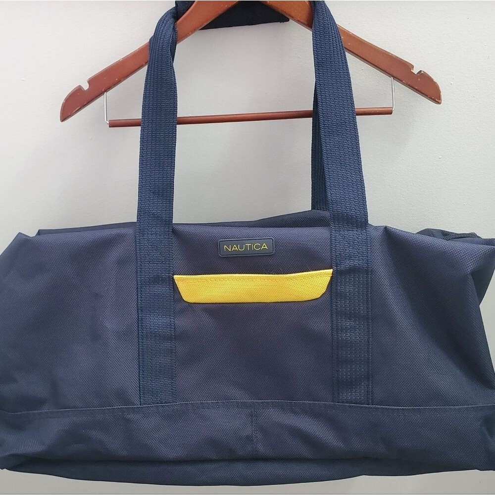 Nautica Navy Blue Duffel Bag